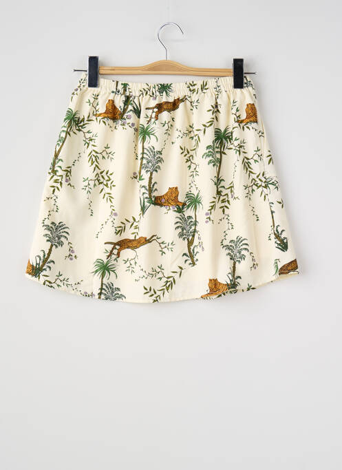 Jupe courte beige ONLY femme