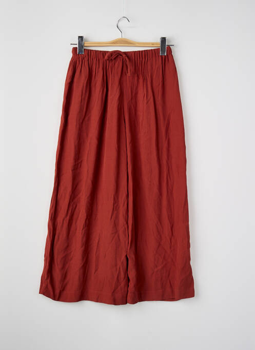 Pantalon large rouge MANGO femme