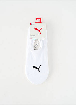 Chaussettes blanc PUMA homme