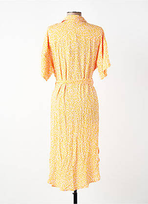 Robe mi-longue rose VERO MODA femme