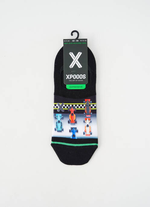 Chaussettes noir XPOOOS homme