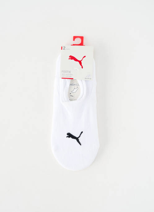 Chaussettes blanc PUMA homme