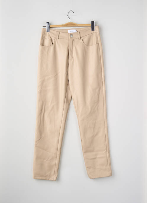 Pantalon droit beige VILA femme