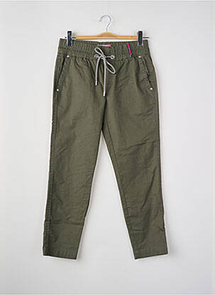Pantalon slim vert STREET ONE femme