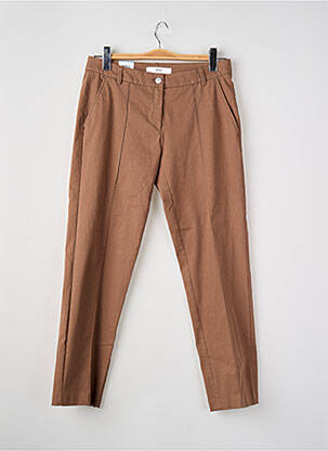 Pantalon chino marron BRAX femme