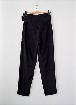Pantalon droit noir MORGAN femme
