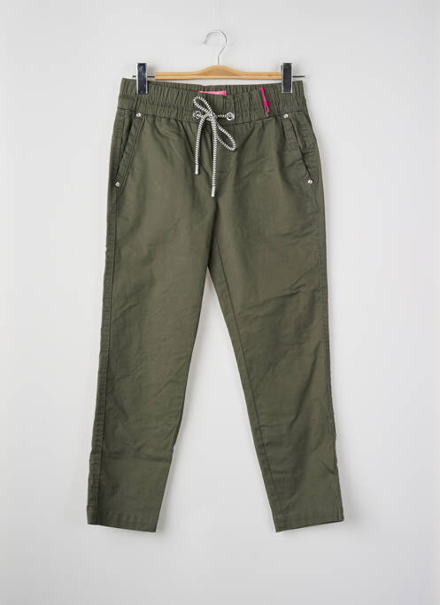 Pantalon slim vert STREET ONE femme