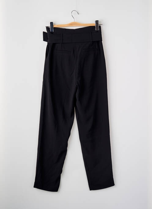 Pantalon droit noir MORGAN femme