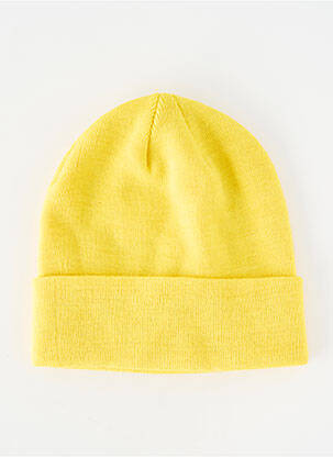 Bonnet jaune ONLY femme