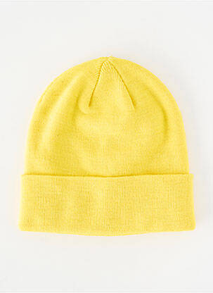 Bonnet jaune ONLY femme