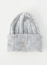 Bonnet gris TOMMY HILFIGER femme