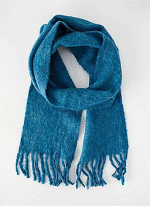 Echarpe bleu MANGO femme