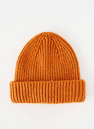 Bonnet orange ONLY femme