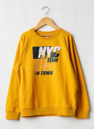 Sweat-shirt jaune NAME IT garçon