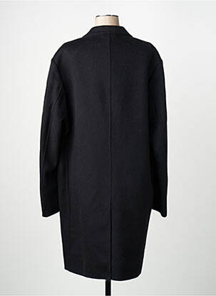 Manteau long noir MANGO homme