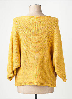 Pull jaune MORE & MORE femme