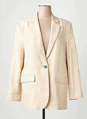 Blazer beige MANGO femme