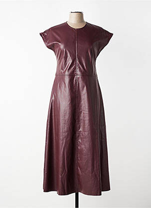 Robe longue rouge ASTRID BLACK LABEL femme