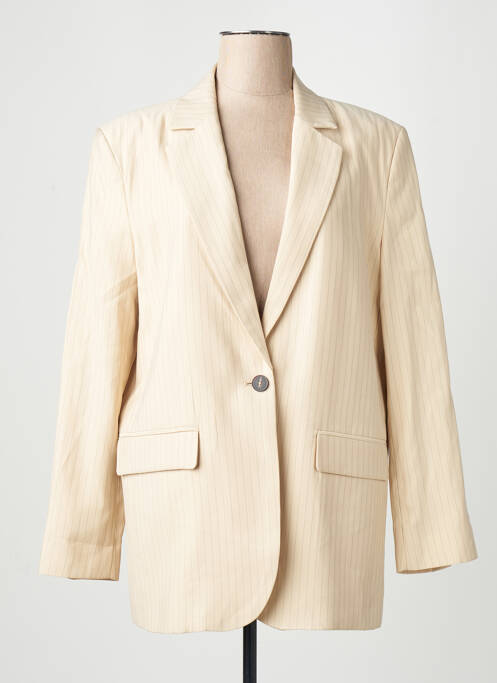 Blazer beige MANGO femme