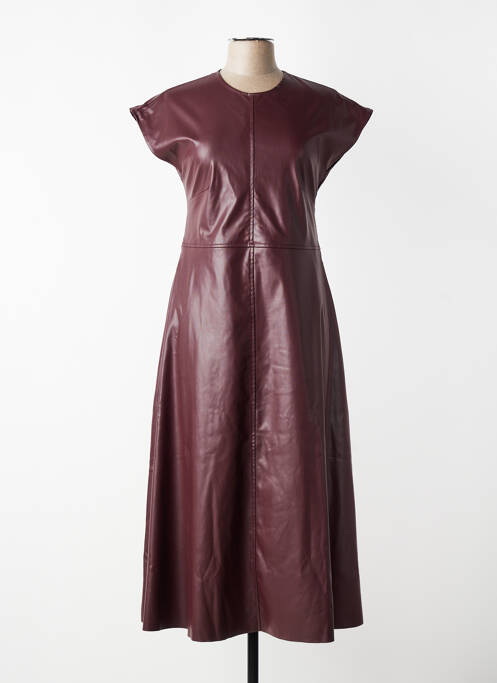 Robe longue rouge ASTRID BLACK LABEL femme