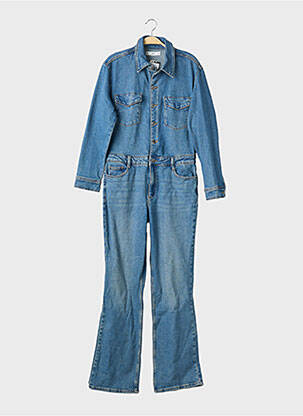 Combi-pantalon bleu MANGO femme