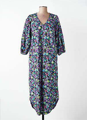 Robe mi-longue violet NUMPH femme