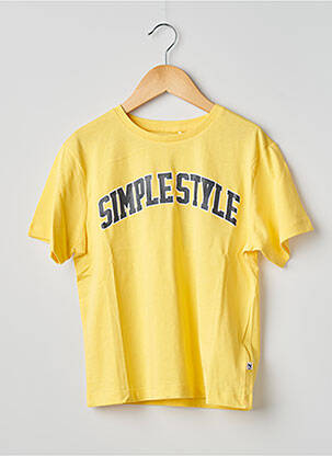T-shirt jaune NAME IT garçon