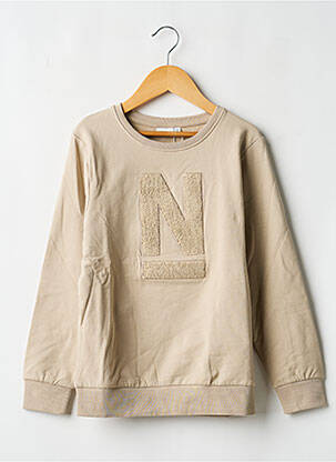 Sweat-shirt beige clair NAME IT garcon