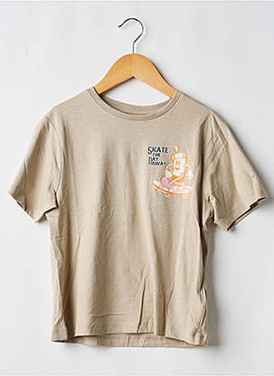 T-shirt beige clair NAME IT garcon