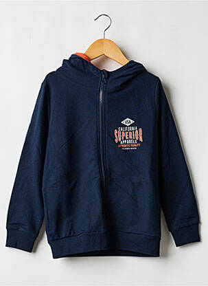 Gilet manches longues bleu marine NAME IT garcon