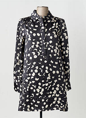 Robe mi-longue noir OBJECT femme