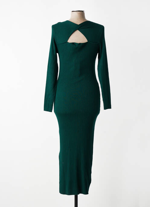 Robe longue vert MORGAN femme