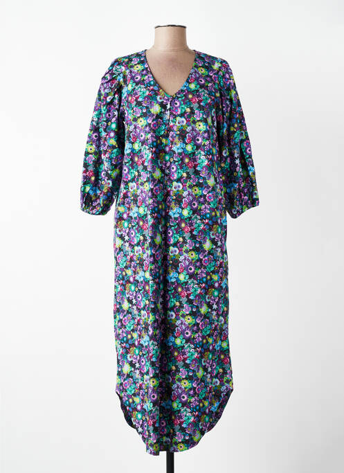 Robe mi-longue violet NUMPH femme