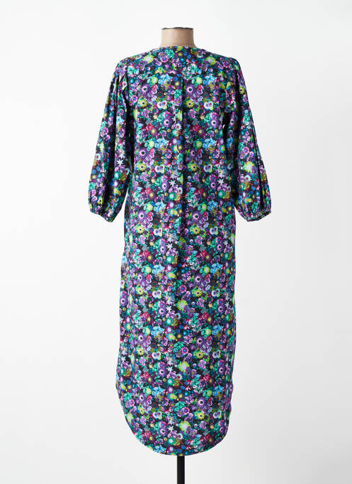 Robe mi-longue violet NUMPH femme