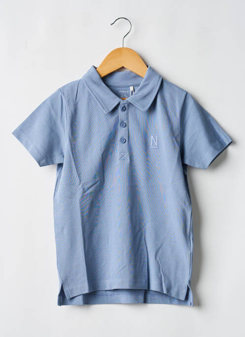 Polo gris clair NAME IT garcon