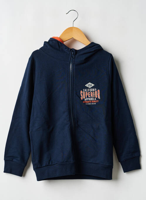 Gilet manches longues bleu marine NAME IT garcon