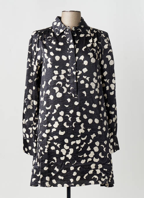 Robe mi-longue noir OBJECT femme