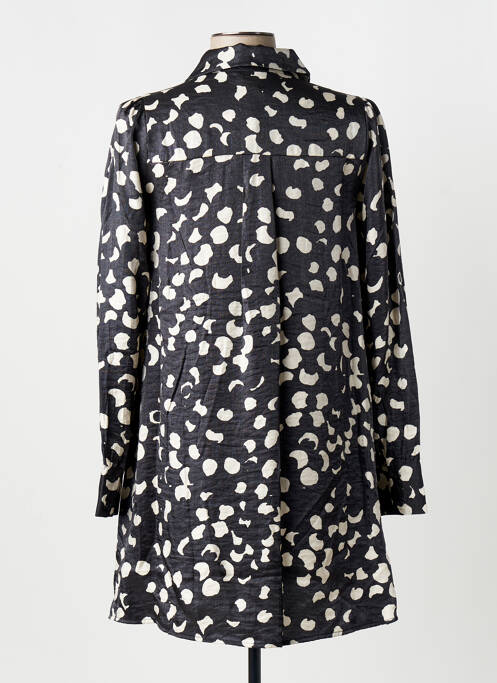 Robe mi-longue noir OBJECT femme