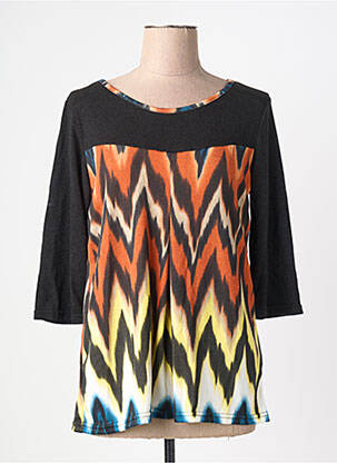 Pull noir MULTIPLES femme