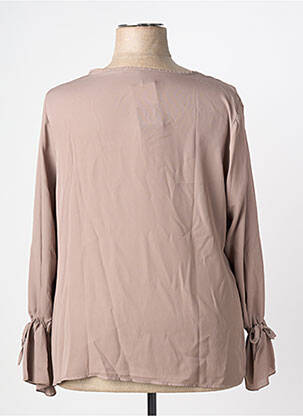 Tunique manches longues marron MULTIPLES femme