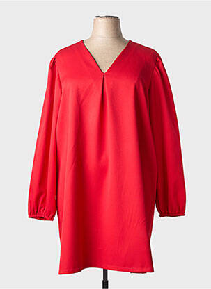 Robe courte rouge MULTIPLES femme
