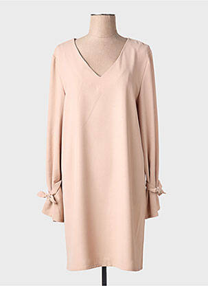 Robe mi-longue beige MULTIPLES femme