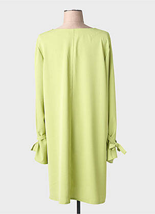 Robe mi-longue vert MULTIPLES femme
