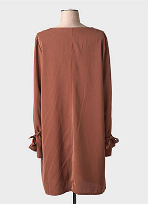 Tunique manches longues marron MULTIPLES femme