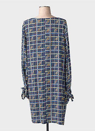 Robe mi-longue bleu MULTIPLES femme