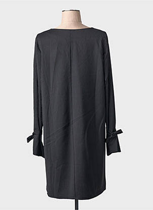 Robe mi-longue noir MULTIPLES femme