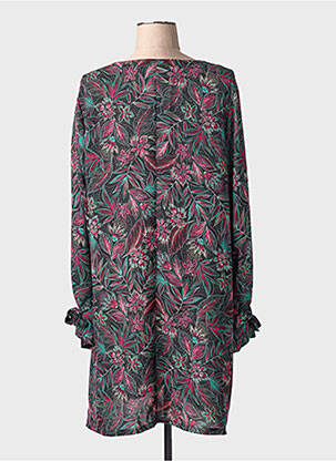 Robe mi-longue rose MULTIPLES femme