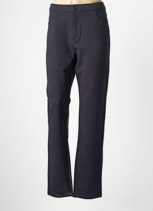 Pantalon droit bleu MULTIPLES femme