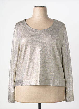 Top gris MULTIPLES femme