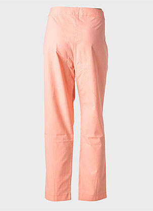Pantalon droit orange MULTIPLES femme